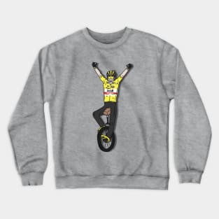 Tadej Pogacar Tour de France 2022 - Yellow jersey Crewneck Sweatshirt